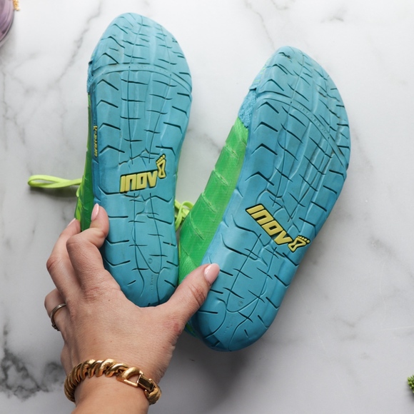 INOV8 BARE-FX 210 blue green Running shoe - Picture 5 of 7